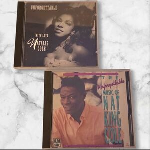 CDs - Nat King & Natalie Cole Bundle